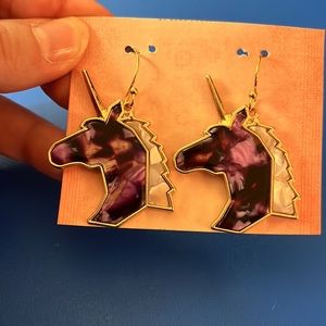 Unicorn Earrings 🦄